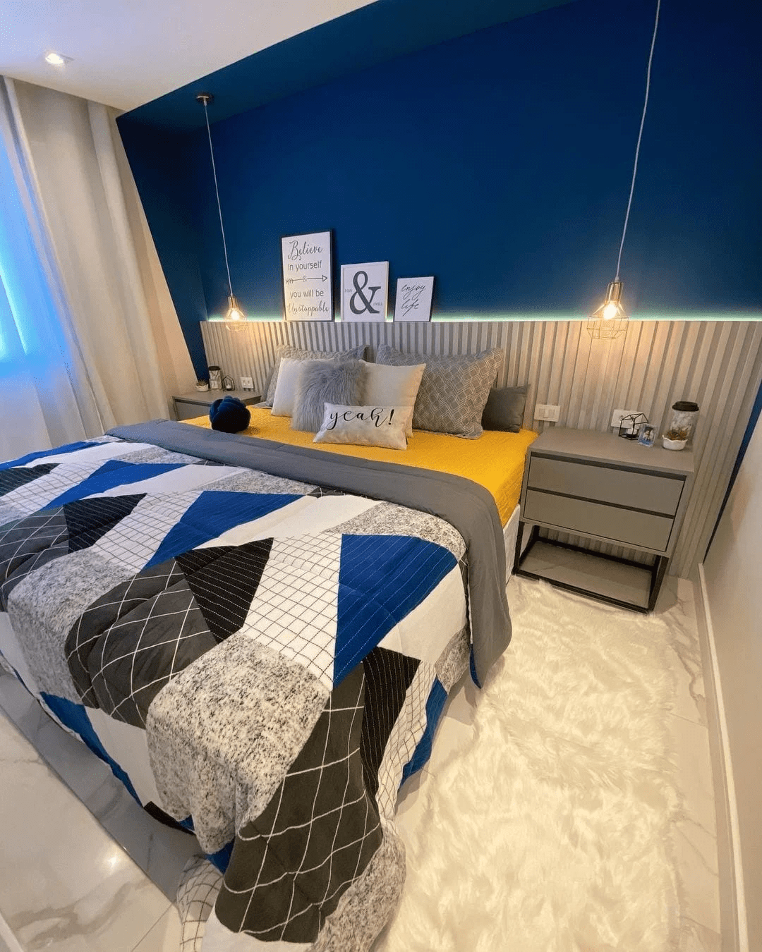 40 + ý tưởng decor trang trí phòng ngủ cho nam