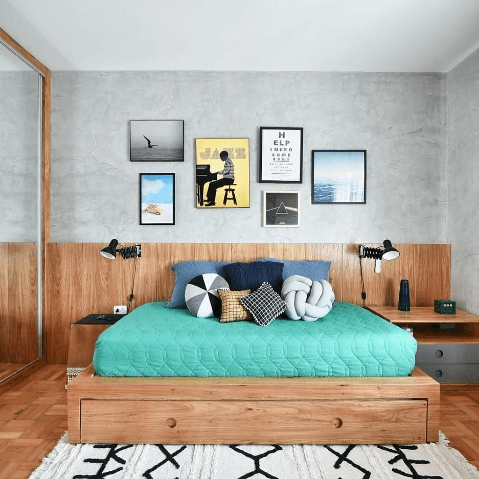 40 ý tưởng trang trí phòng ngủ cho nam
