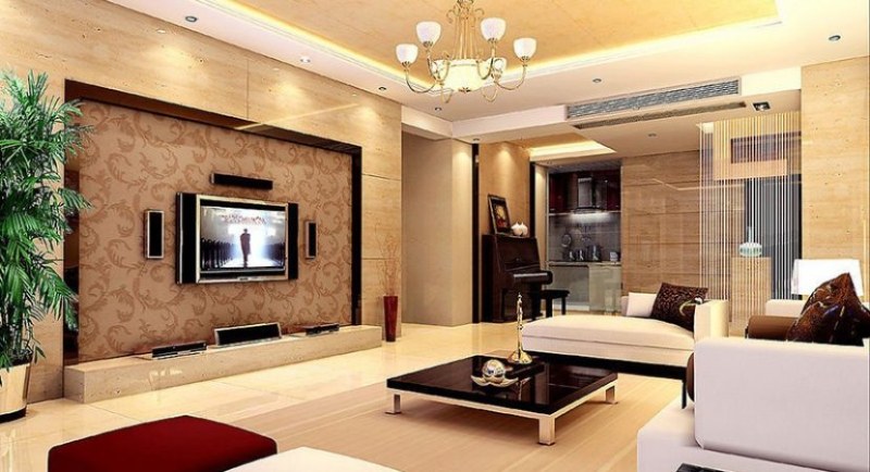 Trang trí phòng khách chung cư hiện đại bằng đồ nội thất