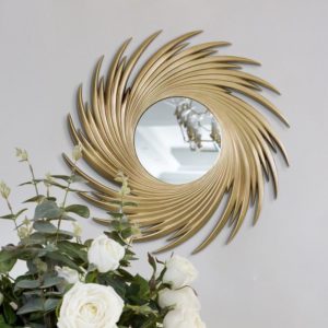 Gương tròn treo tường trang trí nội thất Hà Nội