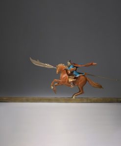 Tượng quan công cưỡi ngựa bằng đồng