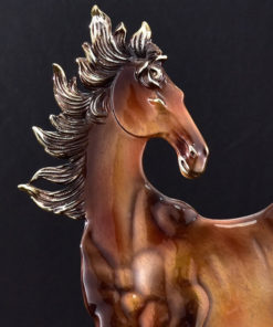 Tượng ngựa phong cách cổ điển chất liệu hợp kim