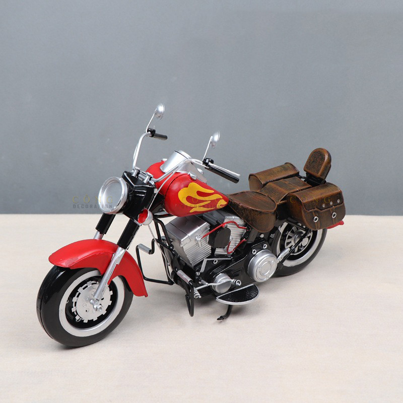 Mô hình xe máy Harley cổ điển CD256