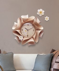 Đồng hồ treo tường bông hoa CD1802