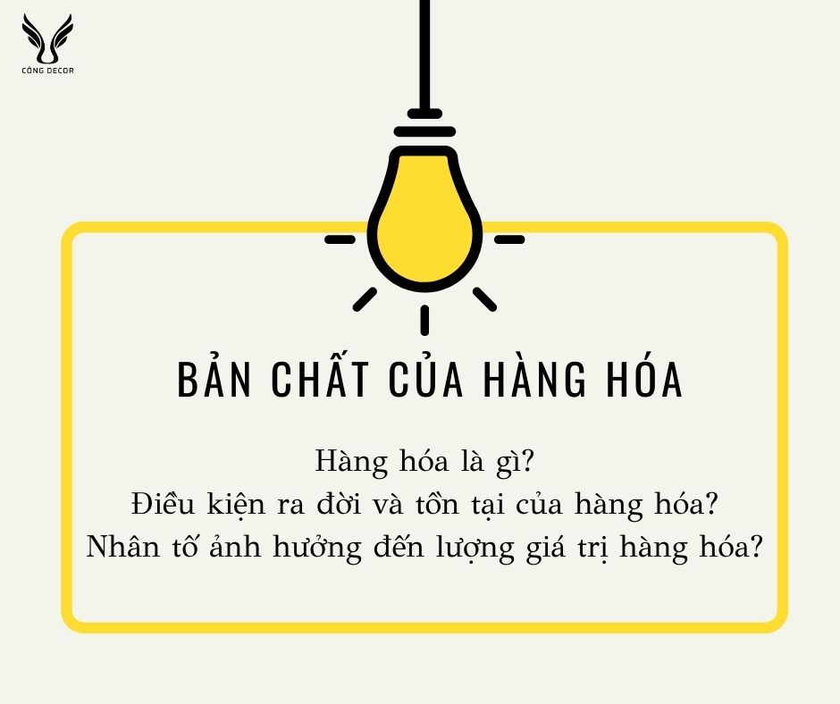 Hàng hóa là gì? Điều kiện ra đời và tồn tại của hàng hóa?