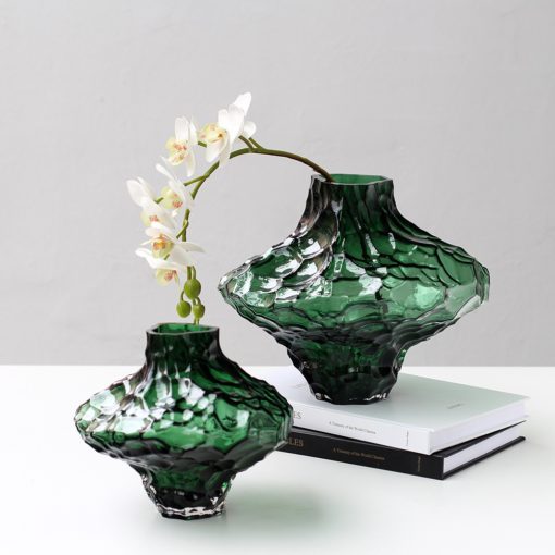 Bộ Bình Hoa Thủy Tinh Cắm Hoa Đơn