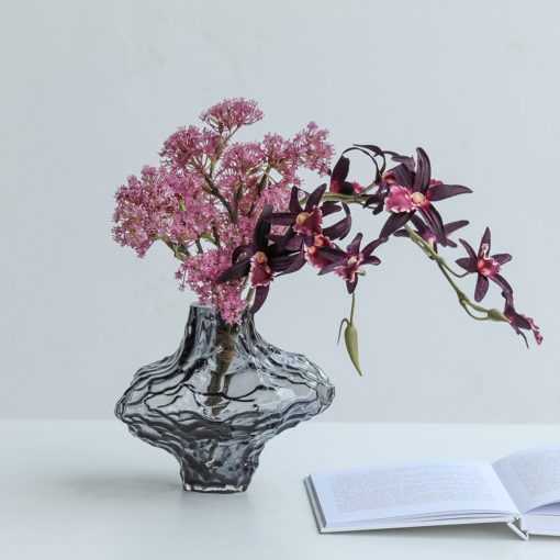 Bộ Bình Hoa Thủy Tinh Cắm Hoa Đơn
