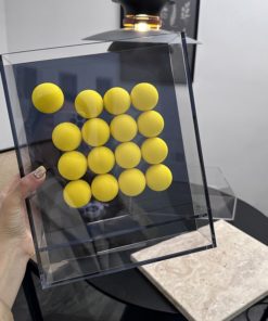 Hộp Acrylic Trang Trí Bóng Sắc Màu