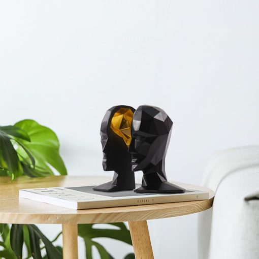 Chặn Sách Nghệ Thuật Hình Đầu Người