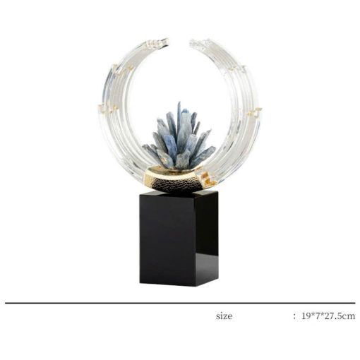 Decor Vầng Trăng Tinh Thể Nghệ Thuật