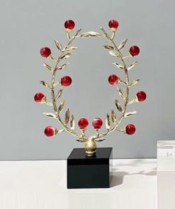 Decor Vòng Nguyệt Quế Quả Đỏ