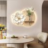 Đồng Hồ Nghệ Thuật Cánh Hoa Vĩnh Cửu
