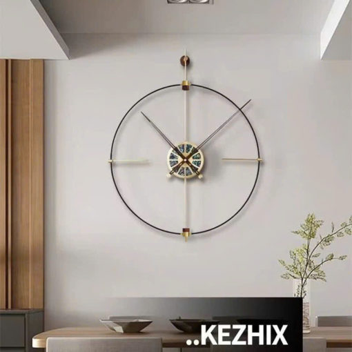 Đồng Hồ Treo Tường Vòng Tròn Mosaic Độc Đáo