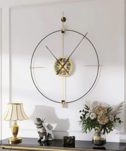Đồng Hồ Treo Tường Vòng Tròn Mosaic Độc Đáo
