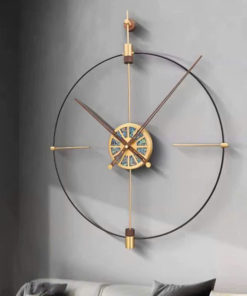 Đồng Hồ Treo Tường Vòng Tròn Mosaic Độc Đáo