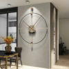 Đồng Hồ Treo Tường Vòng Tròn Mosaic Độc Đáo