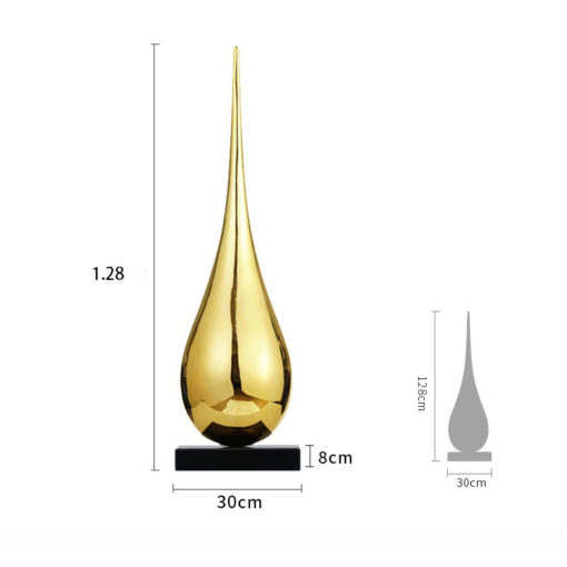 Tượng Decor Giọt Nước Đẹp Mắt
