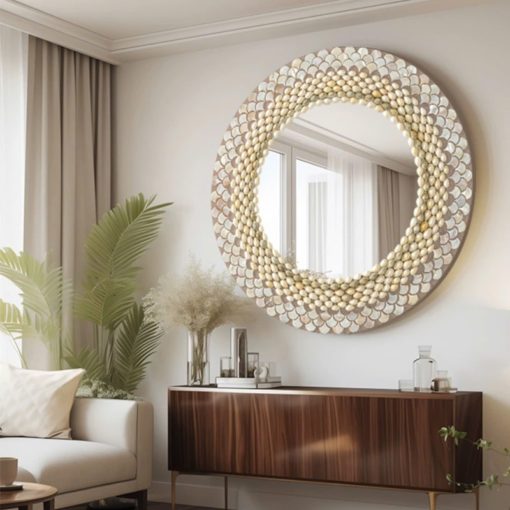 Gương Treo Tường Nghệ Thuật Đại Dương