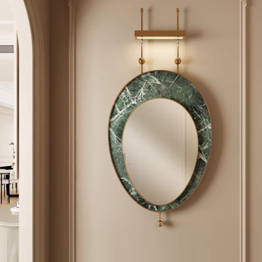 Gương Decor Hình Oval Sang Trọng