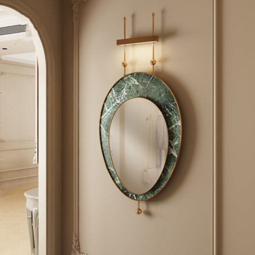 Gương Decor Hình Oval Sang Trọng