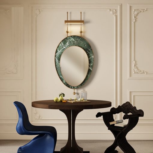 Gương Decor Hình Oval Sang Trọng