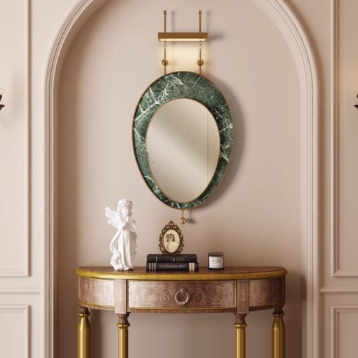 Gương Decor Hình Oval Sang Trọng