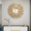 Gương Decor Mặt Trời Vàng Rực Rỡ