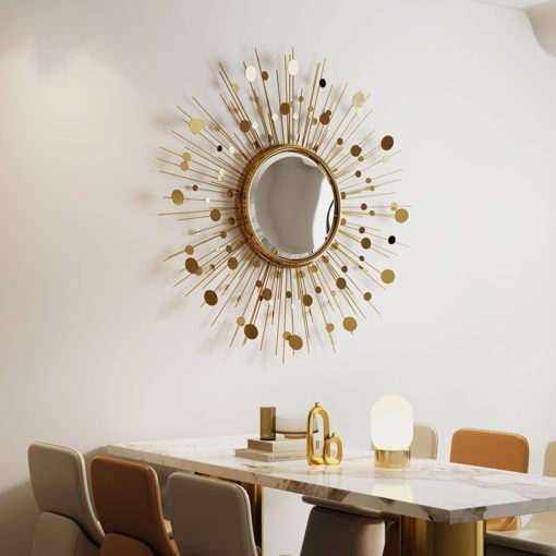 Gương Decor Vầng Dương Lấp Lánh