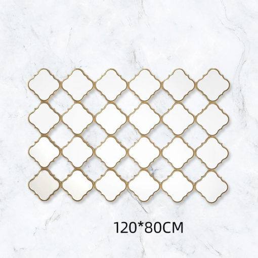 Gương Treo Tường Nghệ Thuật Cỏ Bốn Lá