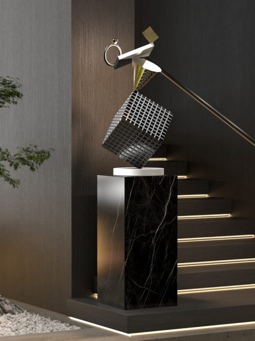 Tượng Cân Bằng Khối Lập Phương