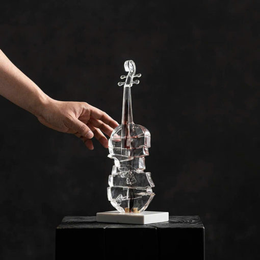 Mô Hình Đàn Violon Điêu Khắc