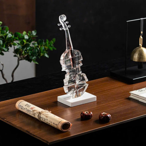 Mô Hình Đàn Violon Điêu Khắc