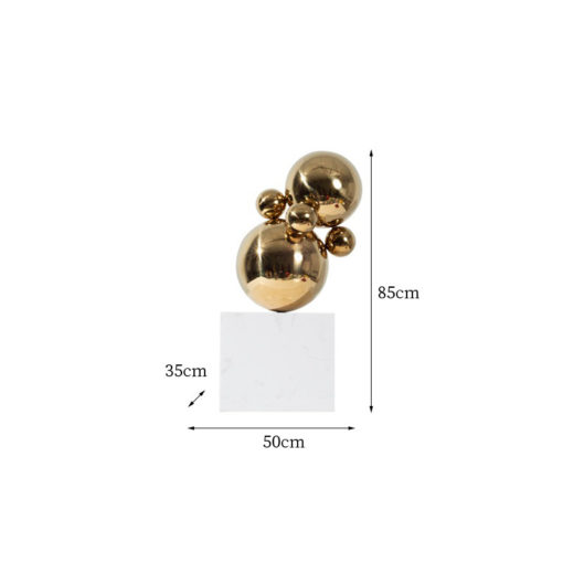 Mô Hình Bóng Inox Trang Trí