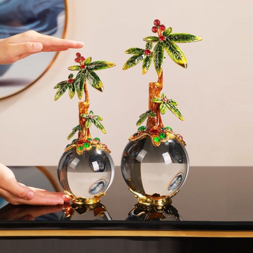 Qủa Cầu Pha Lê Phúc Lộc