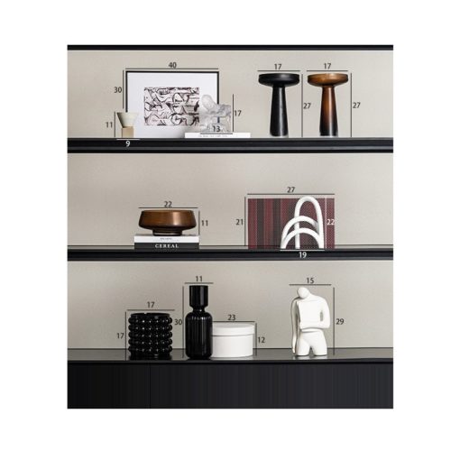 Set Decor Trang Trí Kệ Tủ Hiện Đại