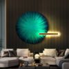 Tranh Sắt Đèn LED Hiện Đại Tinh Tế