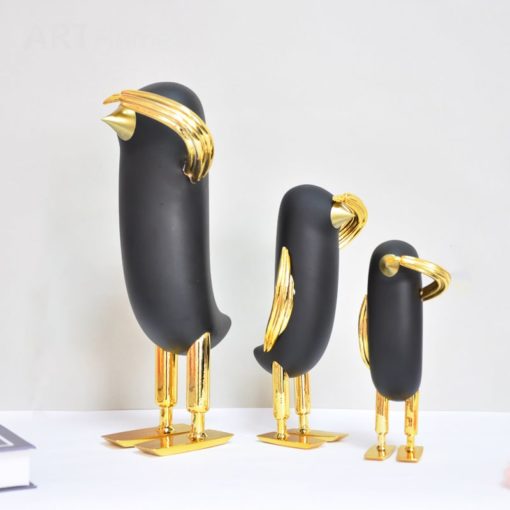 Tượng Chim Cánh Cụt Vui Nhộn