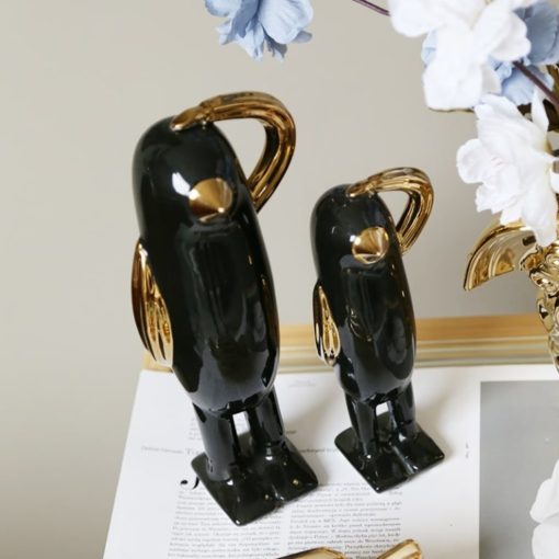 Tượng Chim Cánh Cụt Decor Độc Đáo