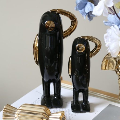 Tượng Chim Cánh Cụt Decor Độc Đáo