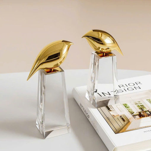 Tượng Chim Vàng Decor Cao Cấp