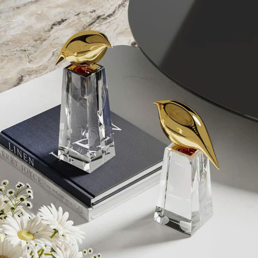Tượng Chim Vàng Decor Cao Cấp