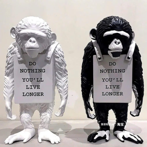 Tượng Khỉ Banksy ‘Do Nothing’