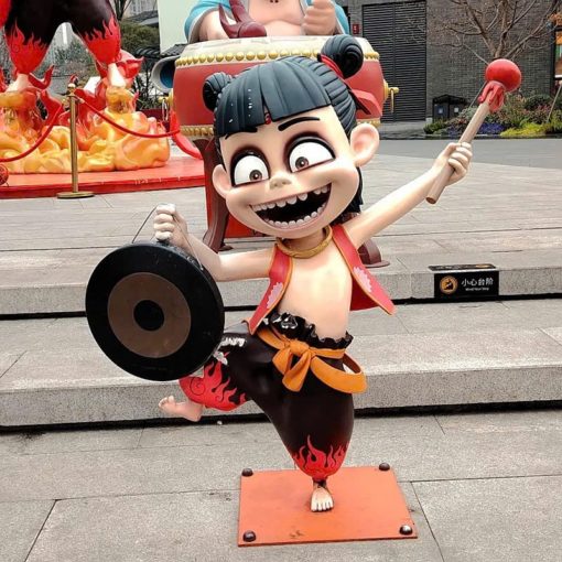 Tượng Na Tra Tiểu Ma Đồng Giáng Thế