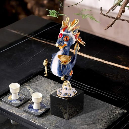 Tượng Rồng Chipi Để Bàn May Mắn