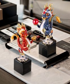 Tượng Rồng Chipi Để Bàn May Mắn