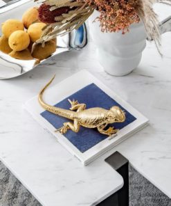 Tượng Thằn Lằn Vàng Decor