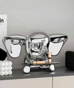 Tượng Voi Decor Kết Hợp Khay Đựng Đồ