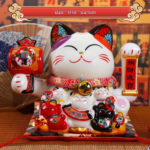 Mèo Thần Tài Phú Quý Chiêu Tài