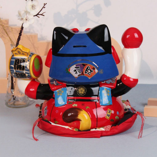 Mèo Thần Tài Samurai Nhật Bản