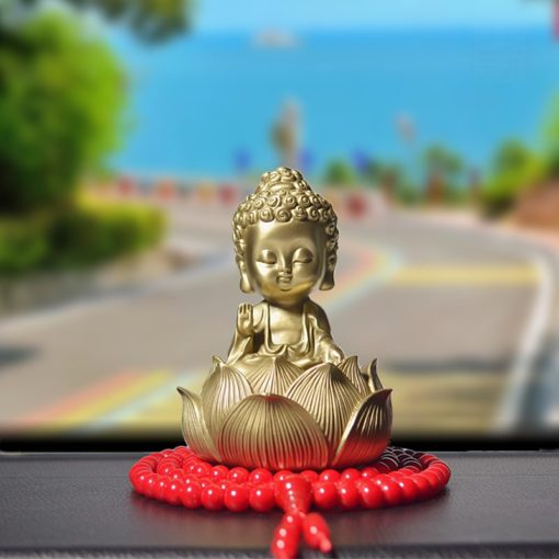 Phật Sen Vàng Bình An Taplo